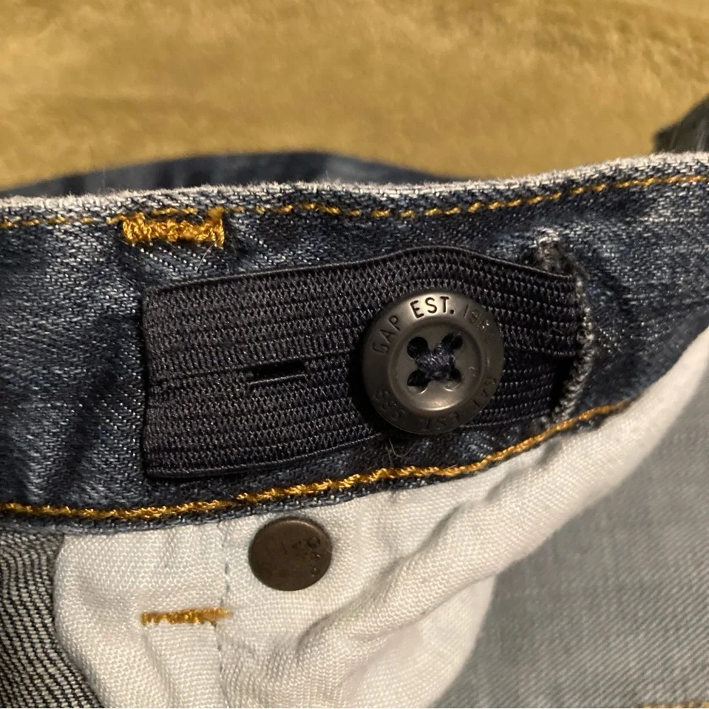 GUC Boy's GAPkids 1969 Original Denim Jeans Adjustable Waist Size 18R